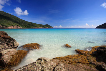 Beautiful Panorama at a Tropical Beach - 13153962