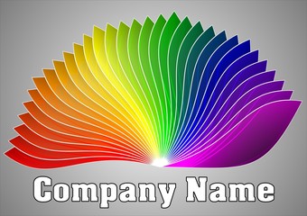 Raibow Editable Logo
