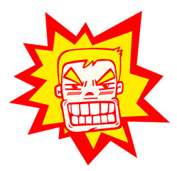 angry man