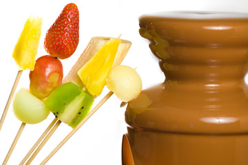 Chocolate fondue