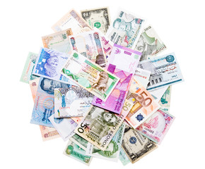 Obraz na płótnie Canvas Pieniądze z całego świata (część 2)