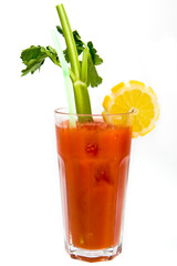 Bloody mary cocktail
