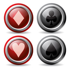Poker Buttons