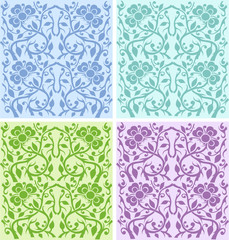 Floral pattern vector
