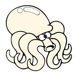 cartoon octopus