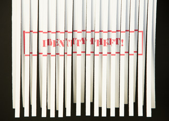 Obraz premium Shredded Document - Identity Theft