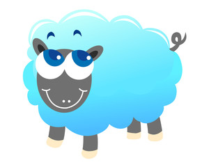 cartoon sheep