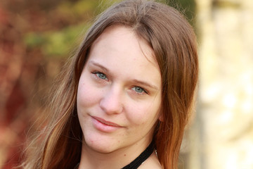 Fototapeta premium portrait of a beautiful girl