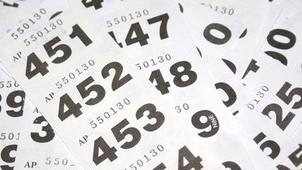 Raffle numbers