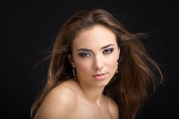 Fototapeta premium The charming woman