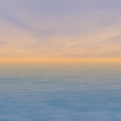 Naklejka na ściany i meble Horizon Sunset