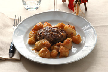 Marcundele con patate - Secondi di carne Cucina Slovena