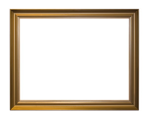 Antique picture frame with clipping path