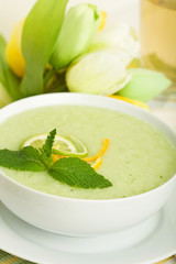 Cool Melon Soup