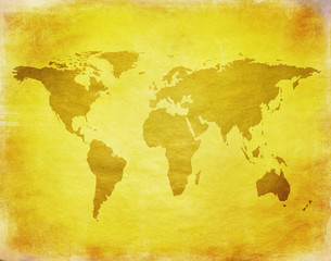 Fototapeta na wymiar ancient map of the world.