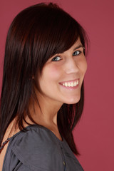 Fototapeta premium cute girl portrait