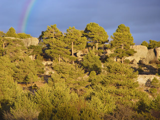 Los callejones de Las Majadas, Cuenca, España
