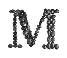 Rock Letter on White