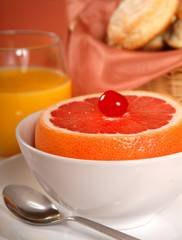 Grapefruit breakfast