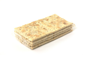 Cellophane wrapped wheat crackers