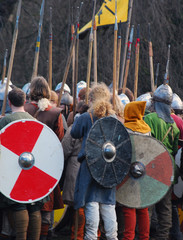 Viking warriors
