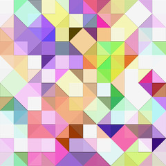 bright pastel mosaic