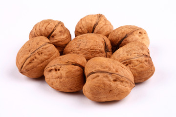 Group of walnuts