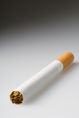 Cigarette With Focus On Tobacco