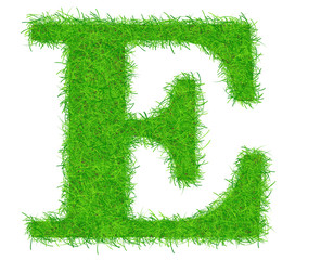 Grass letter