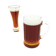 Glass of beer