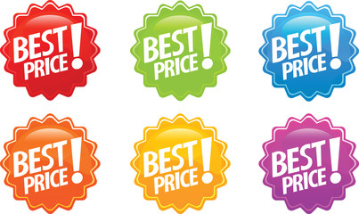 many-coloured funny best price tags