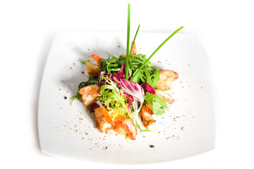 Salad with Shrimps