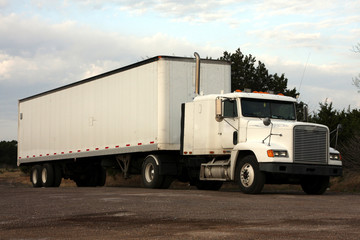 Fototapeta na wymiar Trucking