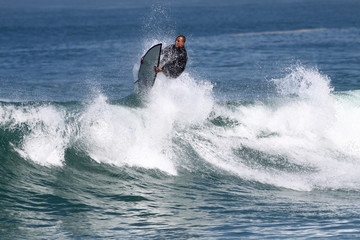 surfer en action