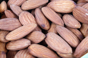 Almonds Background