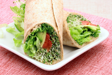 organic sandwich wraps