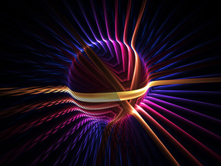 colorful energy globe