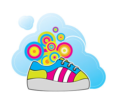 recommend clip art: Vector funky illustration