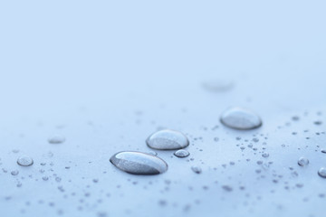 Nice blue background with water drops