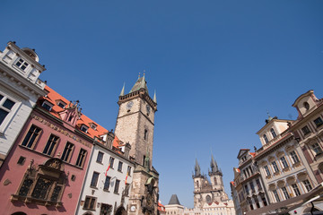 Fototapeta na wymiar Prag historic architecture