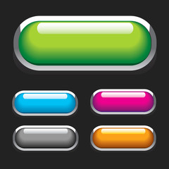 Buttons for web design.
