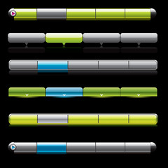 Website menu templates.