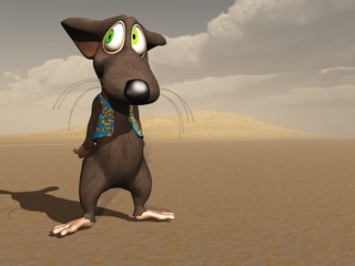Guilty Mouse - in the Desert