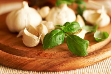 Basil and Garlic