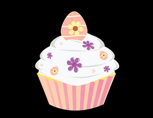 Egg cupcake