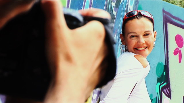 Beautiful Fashion Model Posing