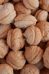 étalage de macarons