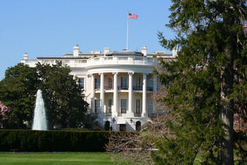 White House from the South Lawn
