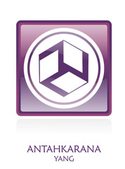 Antahkarana YANG icon Symbol