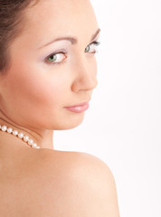 Naklejka premium Young woman